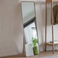 We also stock an impressive collection of round, standing and decorative styles. Natural Wood Full Length Standing Mirror Cult Furniture