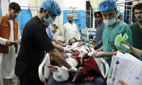 Des dizaines d'afghans ont été tués dans la double explosion survenue, jeudi après. St8iohhmffk8em