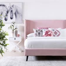 A standard double bed has a mattress that is 200 cm long and 135 cm wide. Amart Furniture N E W Pretty In Pink Our Giana Facebook