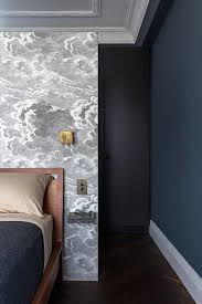Doing so makes sliding the wallpaper into the here wallpaper on the walls and low ceiling makes a teensy attic bedroom in a brooklyn home decorated. How To Create A Feature Wall With Wallpaper Swoon Worthy