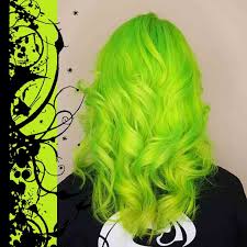 Let me know if you like the. Fluorescent Lime Green Hair Colour Brutalitees