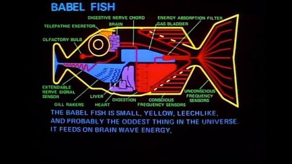 Babel Fish - The Oddest Thing In The Universe - The Hitchhiker's Guide To  The Galaxy - BBC