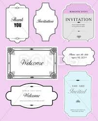 Set Of Ornate Vector Frames And Ornaments With Sample Text Perfect As Invita Royalty Free 11851622 Ornate Frame Stock Illustration