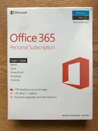 Ebay Sponsored Microsoft Office 365 Personal 1 Pc Or Mac 1 Yr Subscription 1tb Cloud Storage Office 365 Personal Microsoft Office Office 365