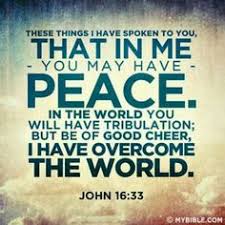 But take heart, because i have overcome the world. read full chapter I Have Overcome Then There Was Grace