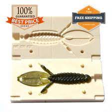 Do It Beaver Style Bug Fishing Mold Lure Bait Soft Plastic 100 114 Mm Ebay Fishing Molds Soft Plastic Bait Molds