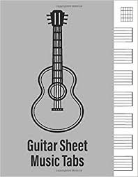 Check spelling or type a new query. Amazon Com Guitar Sheet Music Tabs A Cute 6 String Guitar Chord Large Tab Notebook With Chord Diagram Cute Bass Guitar Blank Music Sheet 120 Pages Gift For Guitar Manuscript