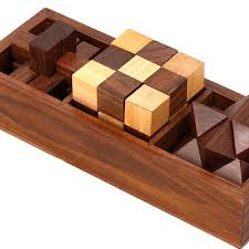 Wood floors are a good investment in your home and can add beauty to any bedroom. Buy Wood Art Store Handmade Wooden 3d Puzzles Game 3 In One Soma Cube Interlock Block Snake Cube Brain Teaser Desk Decor Wooden Puzzles For Kids Online