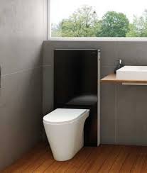 To raise the toilet floor, buy a right toilet flange lifting ring thick enough to lift the toilet raising surface so that it is some inches higher the level of the raised tile floor. Geberit Monolith Black Glass 114cm Sanitary Module For Floor Standing Bathroom Supplies Online