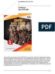 Jual best seller panggelar basa sunda 2 sma ma kelas. Simpay Basa Sunda Pdf