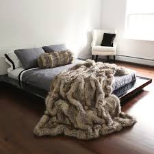 Faux Fur Throws On Black Leather Sofas And Chairs Google Search Faux Fur Throw Blanket Throw Blanket Faux Fur Blanket