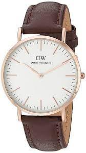 daniel wellington damen armbanduhr classic st mawes analog quarz leder rose gold dw00100035 daniel wellington daniel wellington classic rose gold watches women