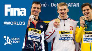 Podczas pierwszego z dwóch półfinałowych. Radoslaw Kawecki Interview 200m Backstroke 2014 Fina World Swimming Championships Doha Youtube