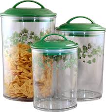 Shop kitchen canisters and jars and top home decor at great value at athome.com, and buy them at your local at home stores. Corelle Coordinates 3 Piece Acrylic Canister Set Callaway For More Information Visit Now Storage And Organization Corelle Canister Sets Jar Storage