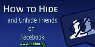 I suggest you to just put a link of your twitter account on your facebook wall so that your. How To Hide And Unhide Friends On Facebook Archives Notion Ng