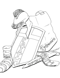 A hostile country is locked in a cycle of fear. Armor Of God Coloring Page