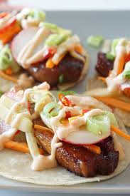 Price is decent and the food is authentically spiced. Pork Belly Tacos With Crunchy Slaw A Food Lover S Kitchen