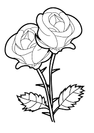 Rose coloring pages, lucy learns free rose coloring picture collection, rose coloring sheets for kids , rose bud, rose in bloom and rose with stem free coloring sheets. Free Printable Roses Coloring Pages For Kids