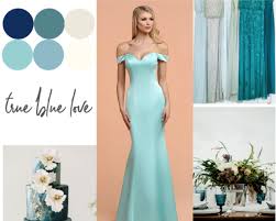 We've found trendy, seasonal colors and styles you'll let your wedding date inform your planning decisions, all the way down to what your bridesmaids wear. 2020 Bridesmaid Dresses Color Trends Blue Davinci Bridal