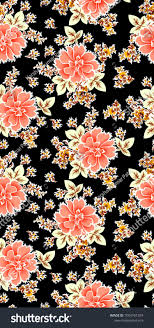 Black Background With Rose Petals Flower Pattern Black Background Black Backgrounds Flower Patterns Background