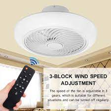 This ceiling fan sports a bronze and wooden finish, which gives it a refined look and complements your interiors. Buy Modern Ceiling Fan Lights Remote Control Ceiling Fans Lam For Dining Room Bedroom 110v 220v Multifunction Led Lighting At Affordable Prices Free Shipping Real Reviews With Photos Joom
