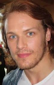 Colouring His Hair Red Makes His Blue Eyes Pop I Know Because That S Why I Colour My Hair Red Sam Heughan Sam Heughan Outlander Sam Hueghan