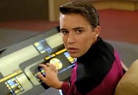 Wesley Crusher gets shot into a black hole