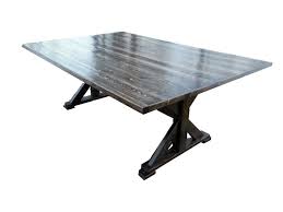 Bring the lasting beauty of this bold living room accent to your home decor today. Custom Made Reclaimed Wood Pedestal Table X Base By Custom Made Furniture Custommade Com