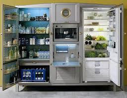 Antique Meneghini Refrigerators And Freezers Are Actually Modern Freshome Com Kitchen Appliances Dream Kitchen Home Kitchens