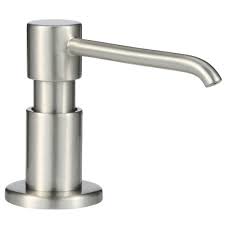 A push button option allows you to switch between the dual spray modes and with 16 inches of total spout height, you'll have a great design that will help you get your sink chores done. Danze Parma Deck Mounted Soap And Lotion Dispenser In Stainless Steel D495958ss The Home Depot