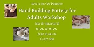 Hand Building Pottery for Adults