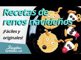 Parece que cristian se ha olvidado de poner el relleno, ¡qué despistado! Recetas Navidenas Para Ninos Renos De Navidad Paso A Paso Youtube