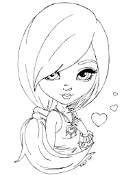 The Necklace By Jadedragonne On Deviantart Cute Coloring Pages Coloring Books People Coloring Pages
