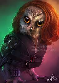 The Owlvengers A Series Of Illustrations Picturing The Avengers As Owls Avengers Fan Art Avengers Characters Avengers
