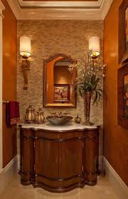 25 Beautiful Warm Bathroom Design Ideas Tuscan Bathroom Guest Bathroom Decor Color Bathroom Design