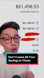 Don’t make this mistake and leave all your savings in Chase! Follow  @calltoleap for investing videos! Follow me @calltoleap to learn more  things like this about money! @calltoleap @calltoleap ...