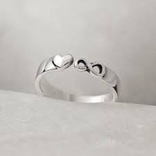 Infinite Love Ring Promise Ring Infinity Ring Pinky Ring Etsy In 2020 Promise Rings For Her Rings For Her Engraved Engagement Ring