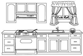 Los dibujos para colorear de animales son algunos de los preferidos por los más chicos. Infantil Dibujo De Cocina Para Pintar Novocom Top