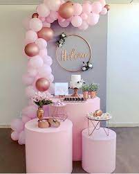 Mas De 20 Divertidos Y Modernos Juegos De Baby Shower 2019 Pagina 11 De 25 Mi Blog Birthday Party Decorations Modern Baby Shower Games Rose Gold Party