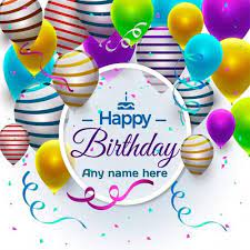 Download and use 6,000+ birthday images for free. Online Wish Happy Birthday Wishes Greeting Cards With Name Pic Free Download Happy Bi Birthday Wishes With Name Birthday Wishes Cake Birthday Wishes Greetings