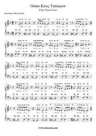 Odam Kirec Tutmuyor Kolay Piyano Notasi Piyano Flut Notalara Dokulmus Muzik