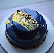 Black And White Mirror Glaze Cake Pin By Refuge Marketing Consulting On Desserts Mirror Cake Crazy Cakes Cake