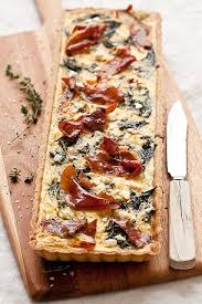Gluten Free Swiss Chard Goat Cheese And Prosciutto Tart Food Goat Cheese Tart Savoury Food