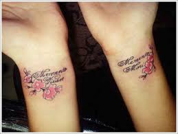 27.a tiny bunny and moon: Name Tattoos On Wrist