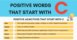 Their symptoms may be similar, but they differ largely in how they're transmitted from person to person. Positive Words That Start With C Adjectives Verbs Nouns 7esl