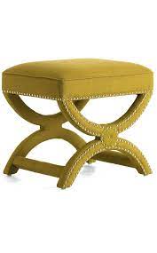 Benches Stools Designer Green Linen Dressing Table Stool One Of Over 3 000 Limited Production Interior Design I Instyle Decor Luxury Decor Green Home Decor