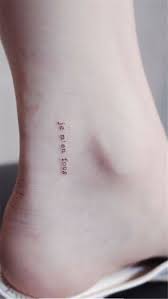 45 Small But Meaningful Words And Quotes Tattoo Designs You Would Love Page 12 Of 45 Women Fa Ankle Tattoo Small Ankle Tattoos For Women Ankle Tattoo Words