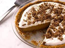 Bobby Flay S Pumpkin Pie With Cinnamon Crunch And Bourbon Maple Whipped Cream Recipe Pumpkin Pie Recipes Recipes With Whipping Cream Cinnamon Crunch