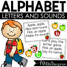 With this alphabet chart, understand how to say the names of the letters and read about all the sounds of each letter from the alphabet. Alphabet Letters And Sounds Practice Free Download Miss Kindergarten