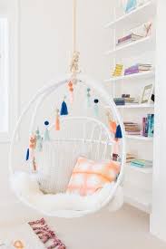 light and airy san francisco home town country living bedroom swing cozy room girl bedroom decor